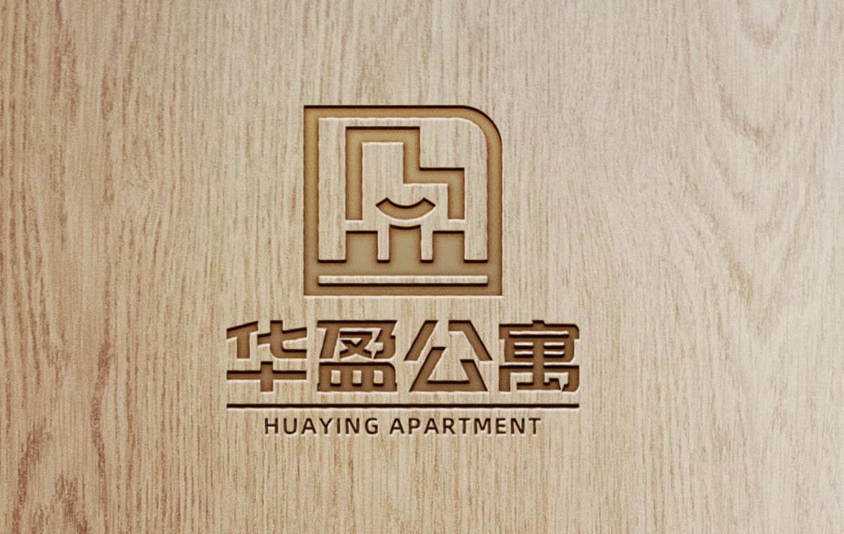 长租公寓logo设计/华盈公寓/苏州logo设计公司